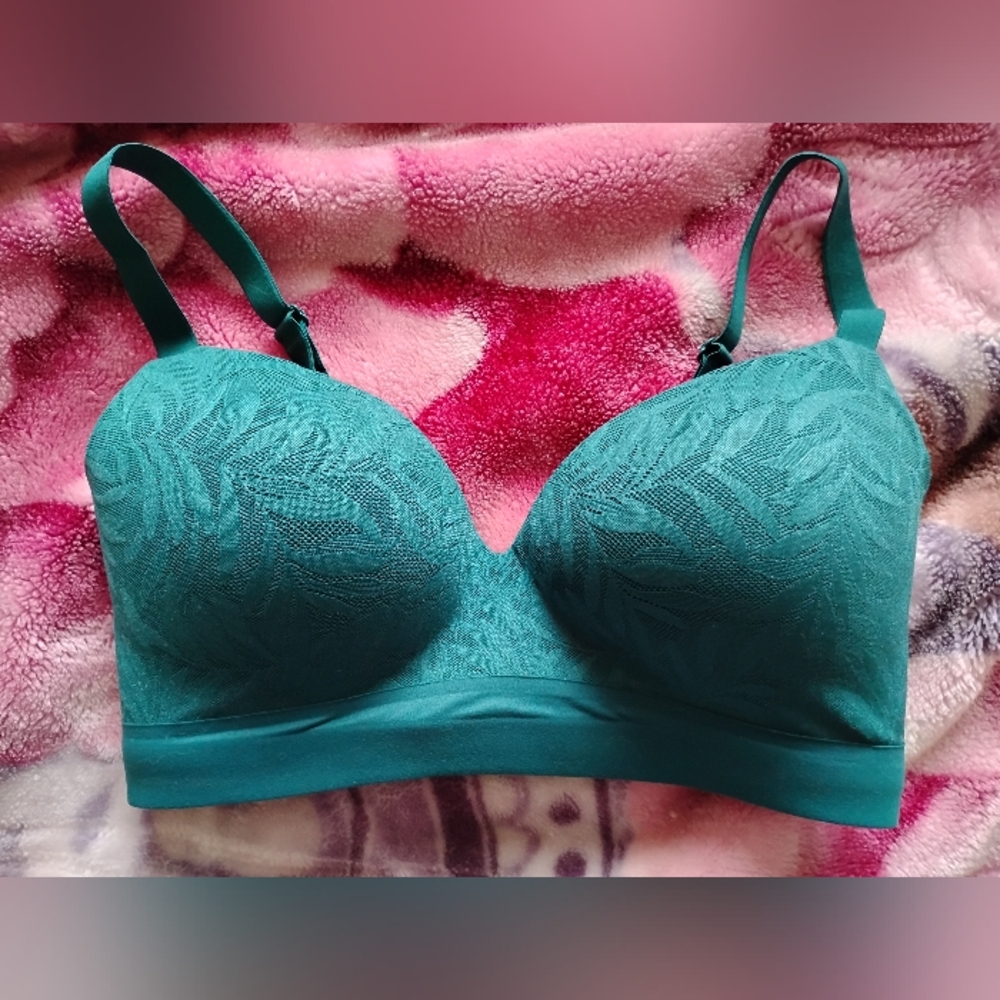 Soma Teal Lace Women's Bra 34DD